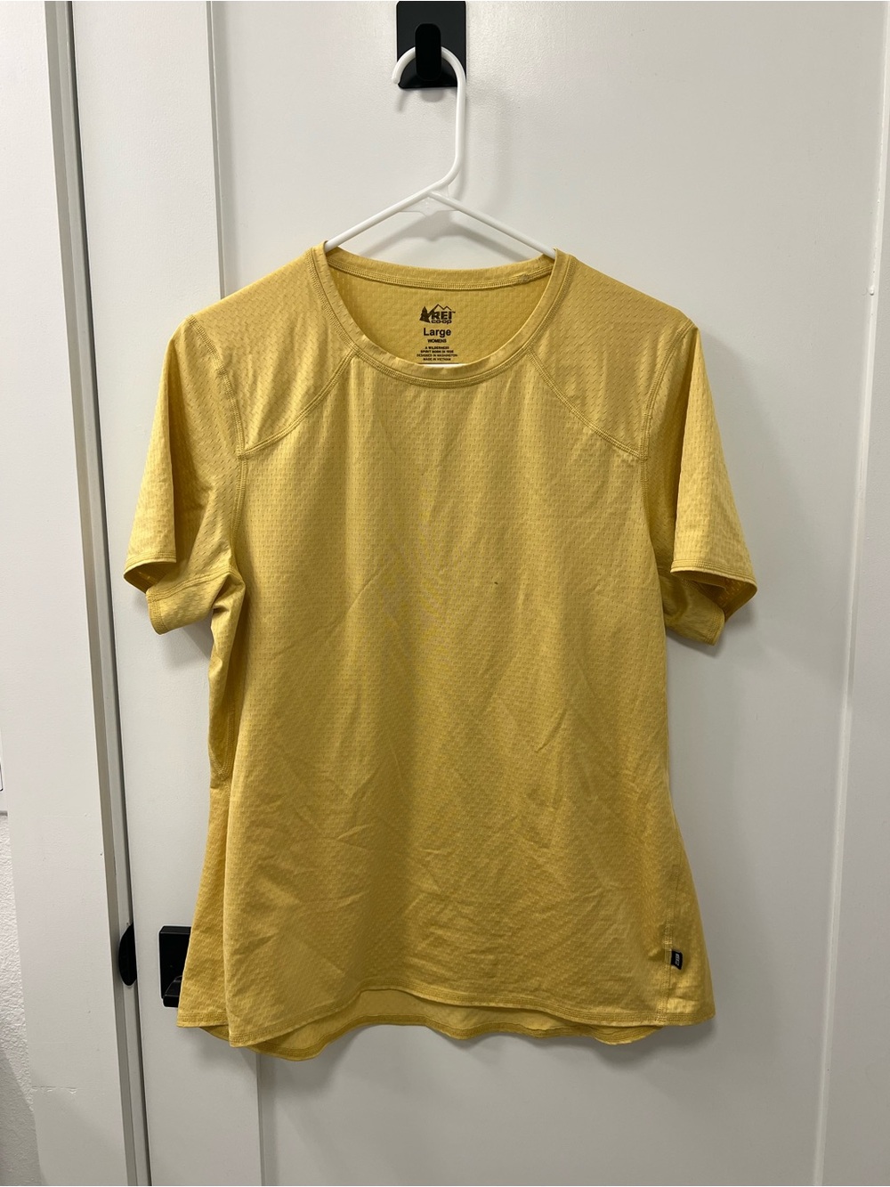 REI Lightweight Short-Sleeve Crew Tee in Yellow